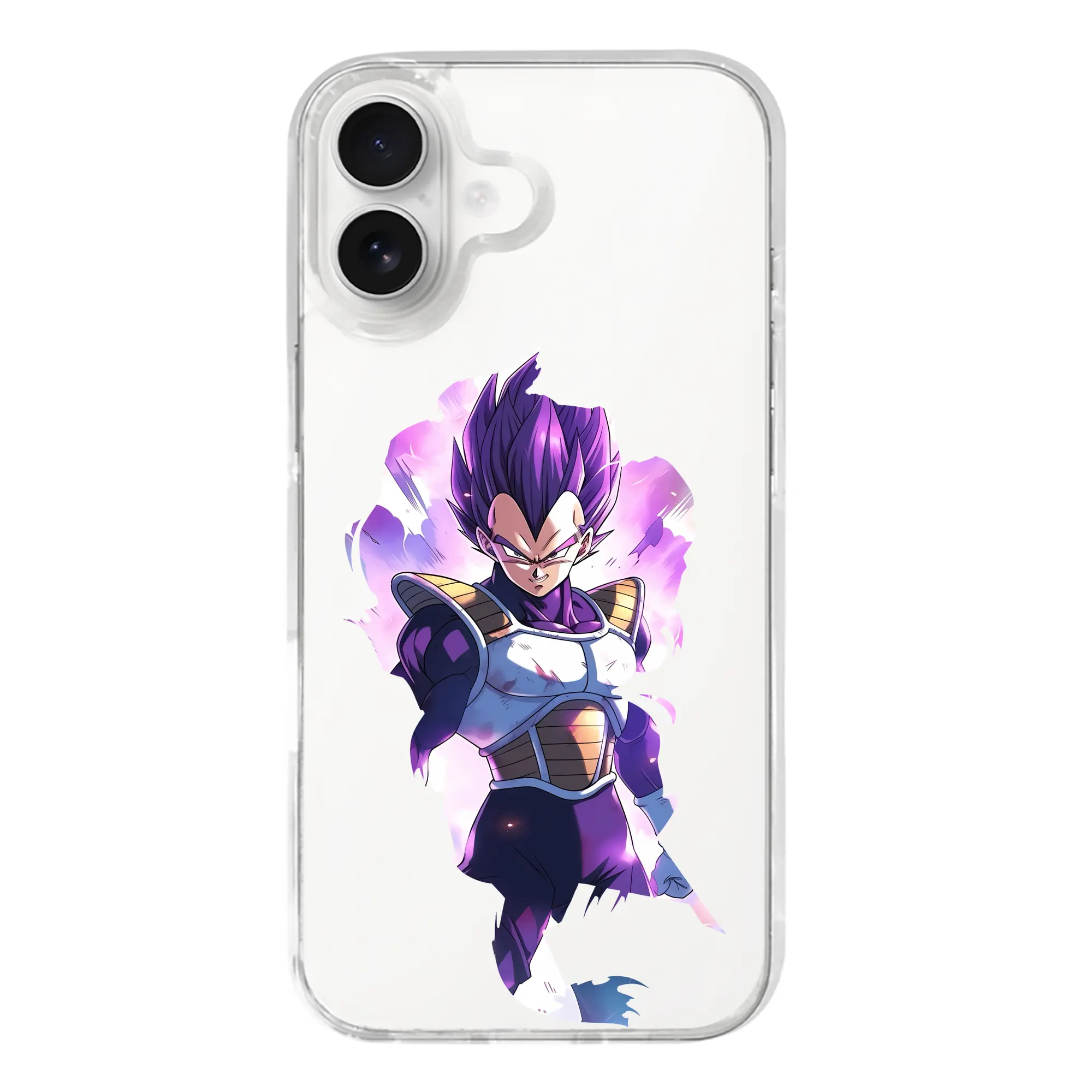 ドラゴンボール グッズ ベジータ - iPhone 17シリーズ 透明スマホケース – 薄型・耐衝撃・精密フィット保護カバー